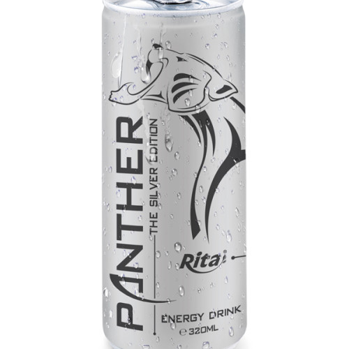 320ml Slim Can The Silver Edition Energy Drink