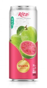 320ml cans guava fruit juice not from concentrate