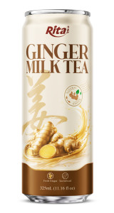 Rita Brand Premium Ginger Milk Tea Drink 325ml Can Rita Brand Premium Ginger Milk Tea Drink 325ml Can