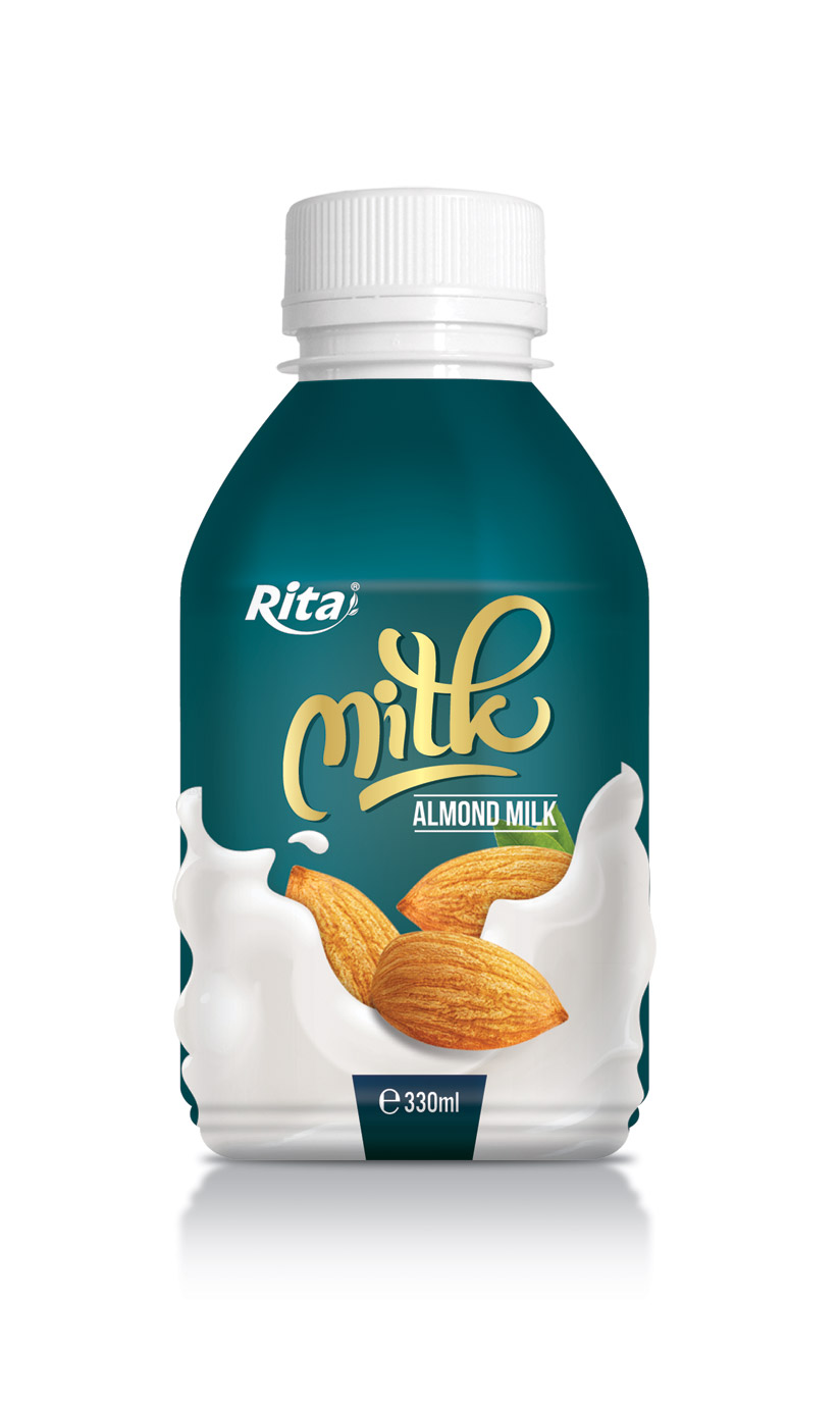330ml Almond milk PP bottle Private label beverages