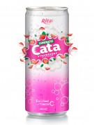 330ml Carbonated  Strawberry Flavor Drink