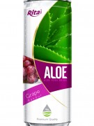 330ml Grape Flavor Aloe Vera Drink