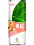 330ml Peach Flavor Aloe Vera Drink