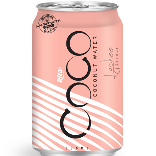 330ml Alu Can Lychee flavour Coconut Water