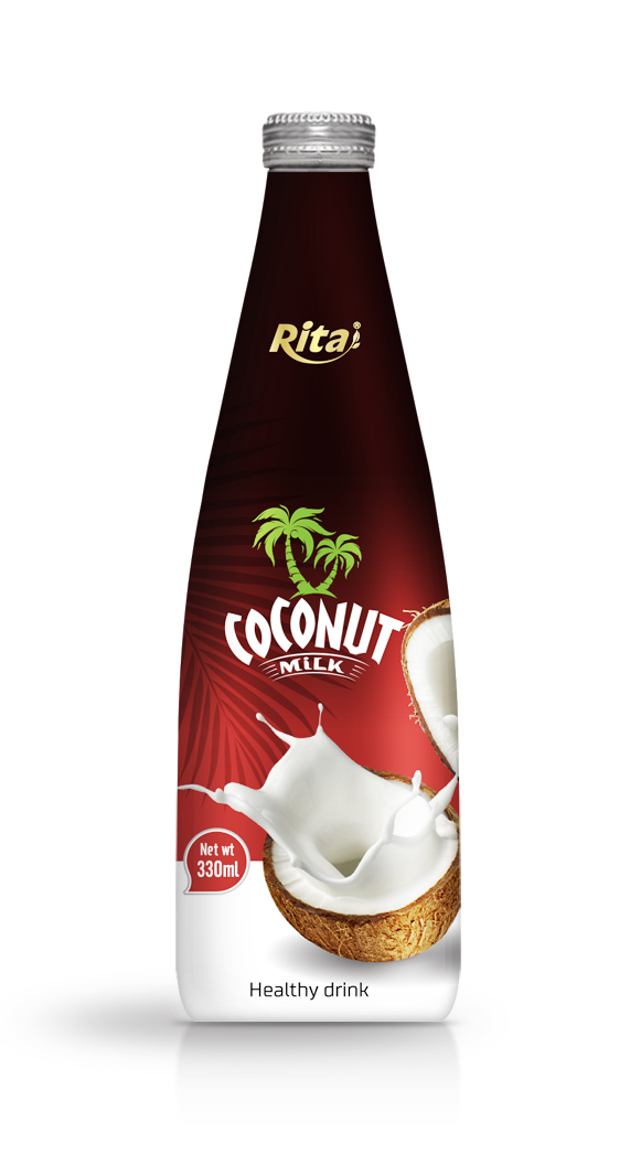 330ml Glass bottle Coconut Milk