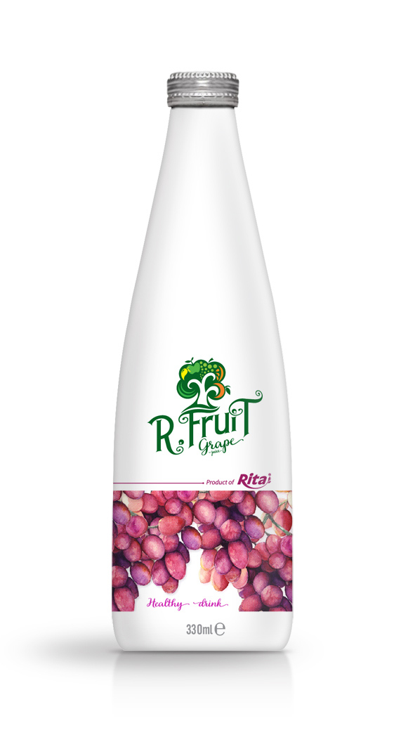 330ml Glass bottle Grape Juice