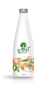 330ml Glass bottle Peach Juice