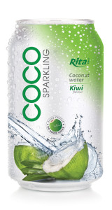 330ml Kiwi Flavor with sparking coconut water 