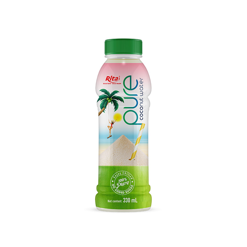 330ml Pet bottle 100 pure coconut water no added suger advantages