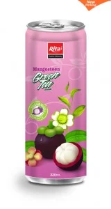 Manufacturers tropical mangosteen juice with green tea flavor 