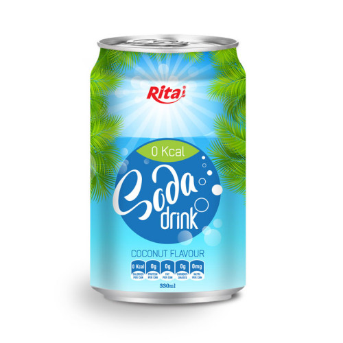 330ml Soda drink coconut Flavour