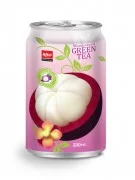330ml canned Mangosteen Green Tea