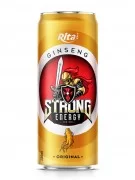 330ml canned Strong energy drink with ginseng original 