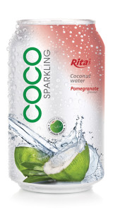 330ml pomegranate flavor with sparking coconut water 