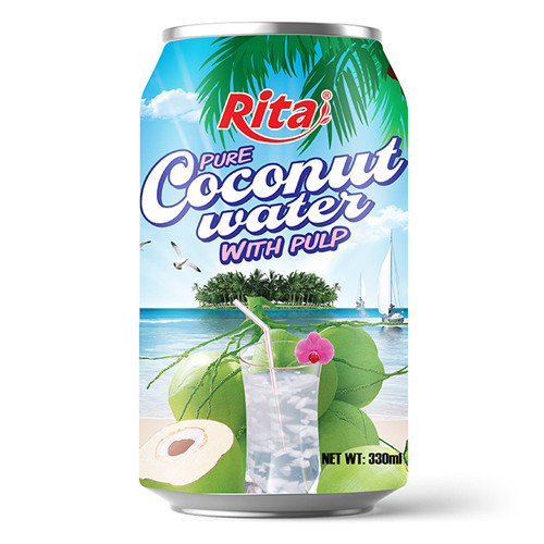 330ml slim coconut water with pulp