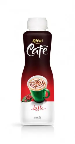 350ml PP bottle Latte Coffee RITA Beverage