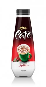 350ml Pet Bottle Latte Coffee