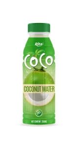 No Added Sugar Pure Coconut Water 350ml Bottle