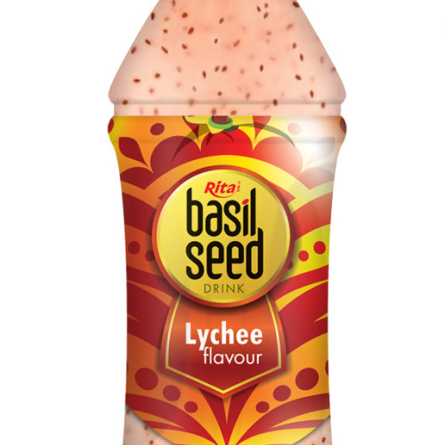 350ml basil seed drink with Lychee