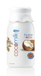 360ml Espresso coffee flavor with coconut milk 