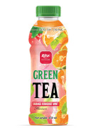 OEM Green Tea Drink With Orange Kumquat Mint Flavor 