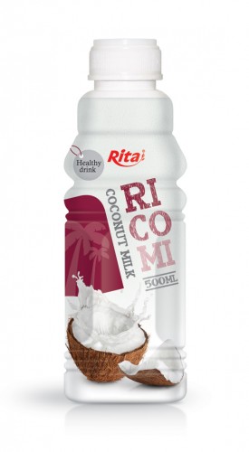 500ml PP bottle Coconut Milk RITA Beverage