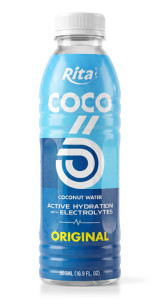 500ml Original Coconut Water with Electrolytes PET Bottle 500ml Original Coconut Water with Electrolytes PET Bottle