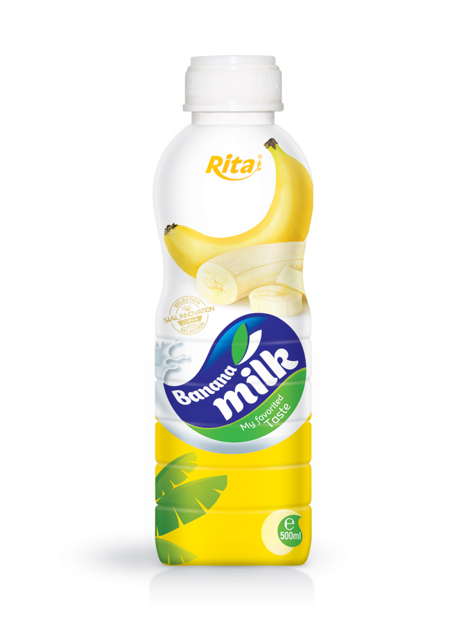 500ml Banana Milk My Favorited Taste Rita Fruit Juice