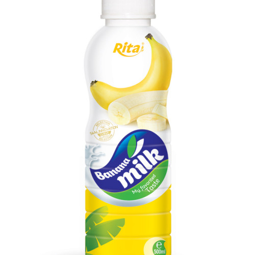 500ml Banana milk My favorited taste