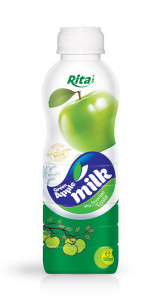 500ml Green Apple milk My favorited taste