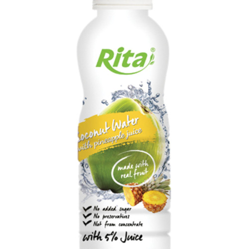 500ml PP bottle Coconut Water with Pineapple Juice