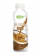 500ml PP bottle Pure Coconut Milk with Coffee