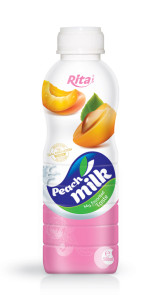 500ml Peach milk My favorited taste