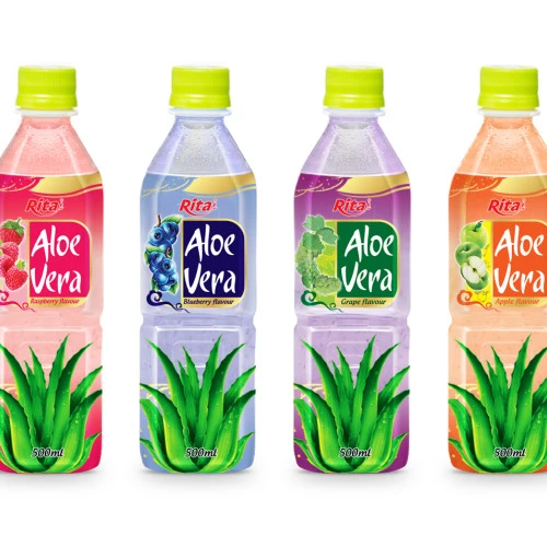 500ml Pet Bottle aloe vera juice with  fruit juice