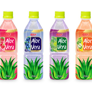 500ml Pet Bottle aloe vera juice with fruit juice