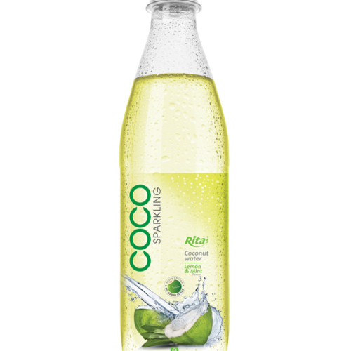500ml Pet bottle Lemon Minut Flavor Sparking Coconut water
