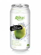 500ml Slim Can Pure Coconut Water