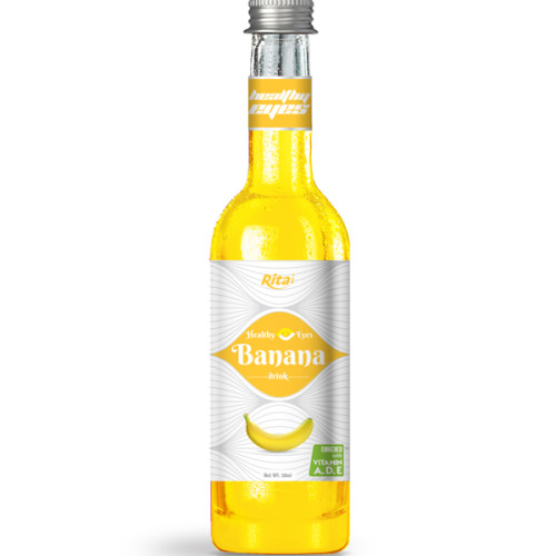 50ml glass bottle Banana drink