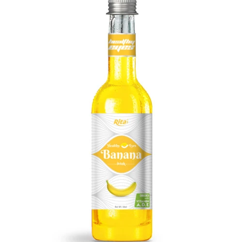 50ml glass bottle Banana drink
