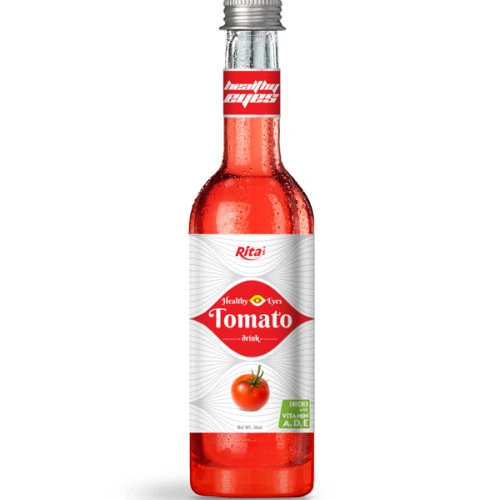 50ml glass bottle Tomato drink