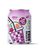 8.4 fl oz Cans Popping Boba with aloe pulp and passion fruit