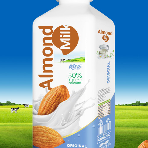 Almond milk Original 1000ml PP bottle