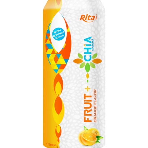 Aloe vera   chia with orange flavor 