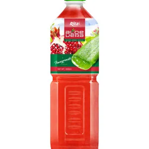 Aloe vera  with pomerganate  flavor