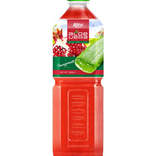 Aloe vera with pomerganate flavor