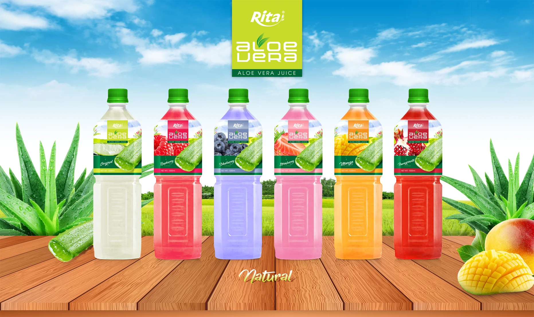Aloe vera drink 1000ml 