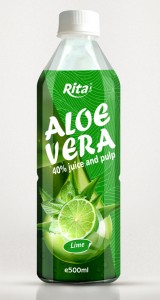 Aloe vera with lime juice 500ml Pet bottle