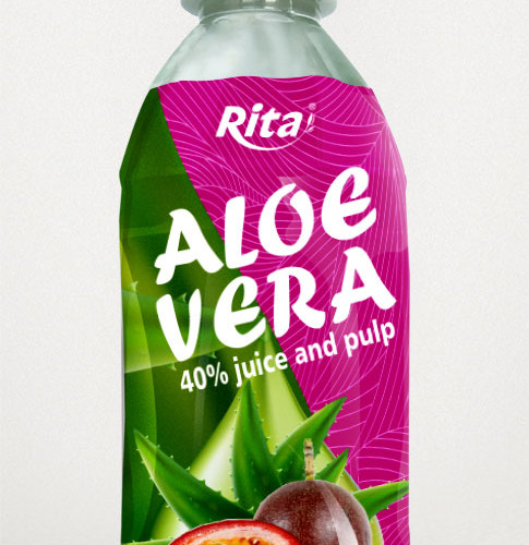 Aloe vera with passion juice 350ml Pet bottle