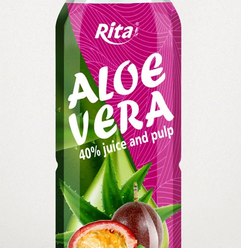 Aloe vera with passion fruit juice 500ml Pet bottle