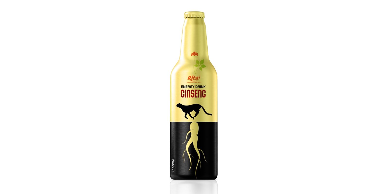 Aluminum-Bottle-355ml Energy-Ginseng 1
